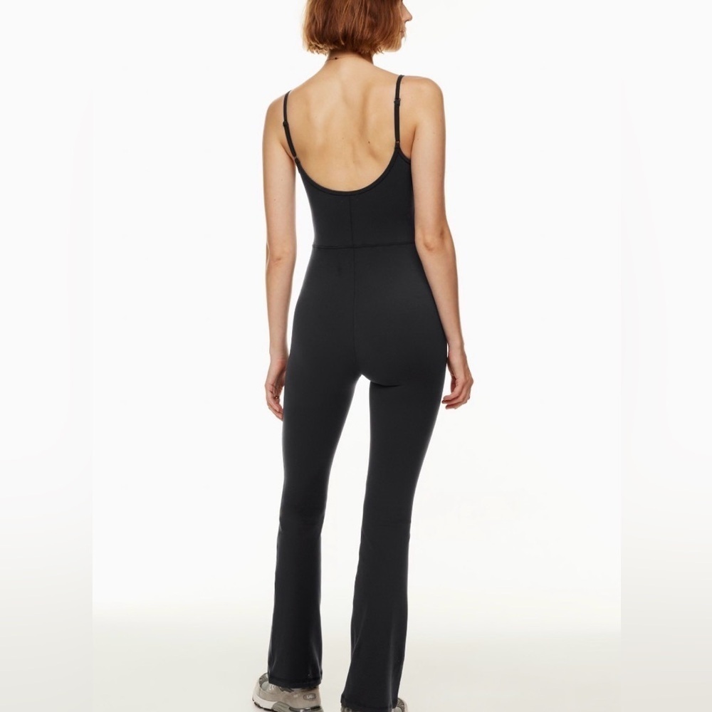 Wilfred Free black flare leg jumpsuit size small